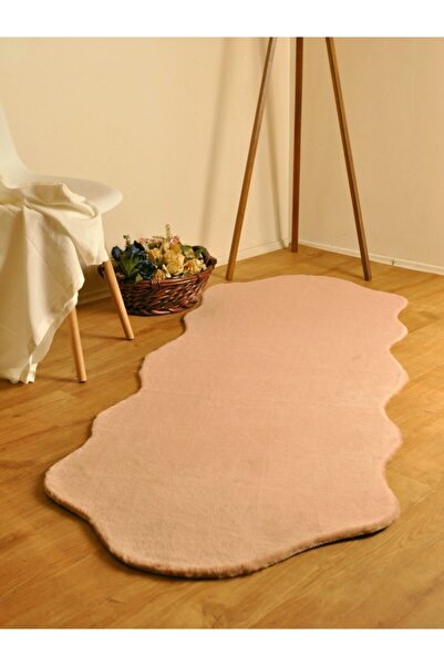 Tappeto Rex Tavşanı Kısa Tüylü Post Peluş Pudra