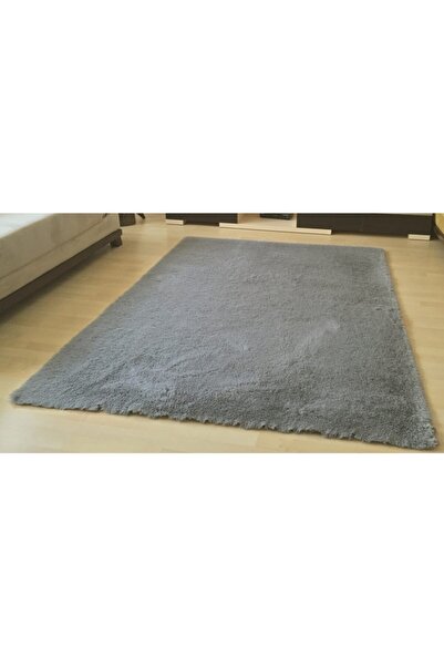 Tappeto Post Peluş Yıkanabilir Kaymaz Taban Halı Gri