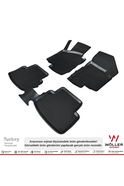 wöller Volkswagen Jetta Paspas 2005 2010 Arası 3d Havuzlu Paspas