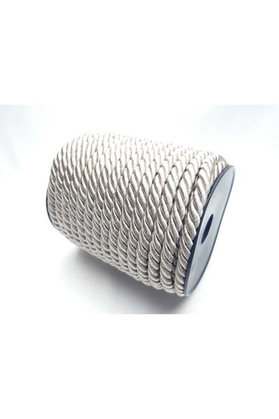 Genel Markalar Bej 8 Mm Kalın Kordon Ip 5 Mt Si