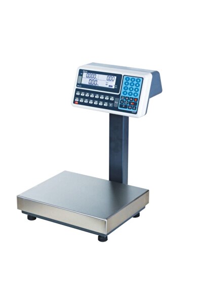 TEM 28x35 Paslanmaz Kefeli Fiyat Hesaplamalı Baskül 120 Kg