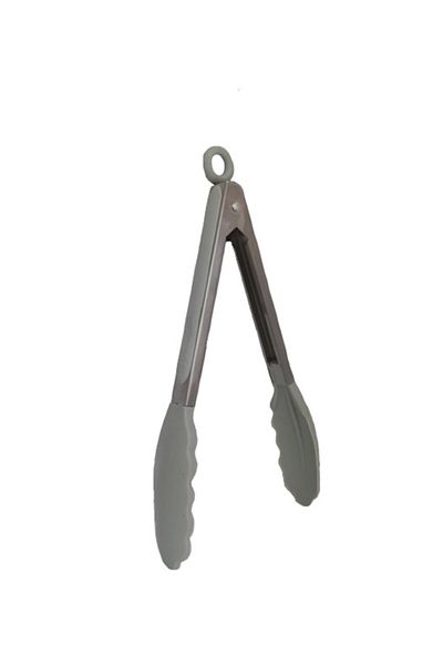 Ün-Ev Silicone Tongs Gray Mouth Locked 217-gr