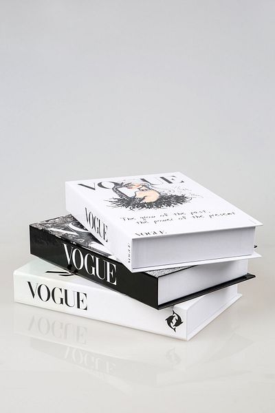 irayhomedecor 3-Piece Vogue Series Decorative Book Box