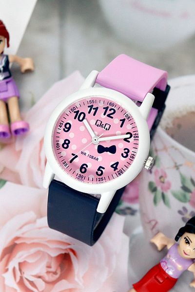 Q&Q Vs49j005y Waterproof Kids Wristwatch