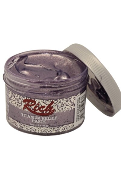 Rich Titanium Rölyef Pasta 5526 Pudra Mor 150 Cc
