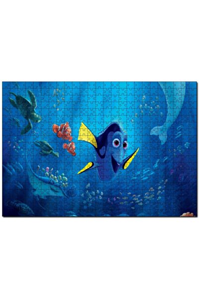 Cakapuzzle Kayıp Balık Nemo Kaplumbağa 255 Parça Puzzle Yapboz Mdf