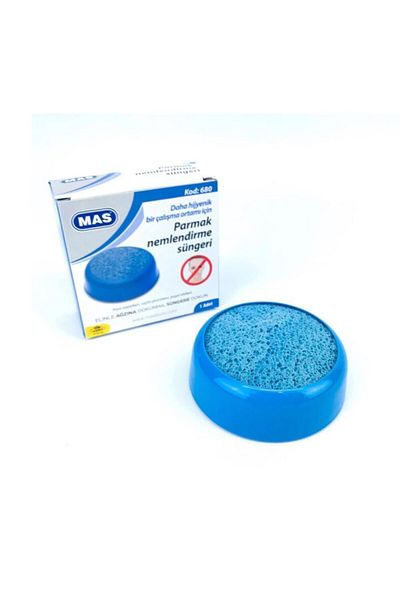 Mas 680 Blue Finger Moisturizing Sponge