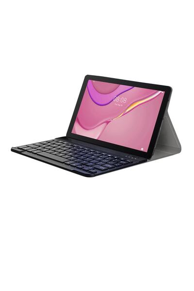Microcase Huawei Matepad T10s 10.1 Inch Bluetooth Klavyeli Standlı Kılıf - Bkk4
