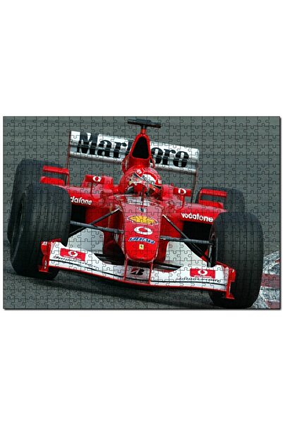 Cakapuzzle Formula 1 Kırmızı Marlboro 500 Parça Puzzle Yapboz Mdf (ahşap)