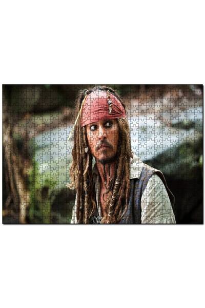 Cakapuzzle Karayip Korsanları Jack Sparrow Şaşkın 1000 Parça Puzzle Yapboz Md...