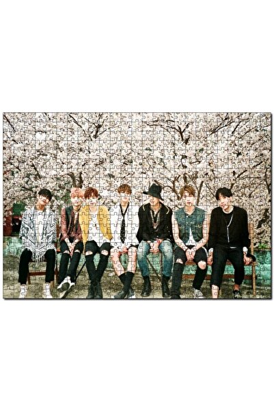 Cakapuzzle Kore Pop Grubu Bts 120 Parça Puzzle Yapboz Mdf (ahşap)