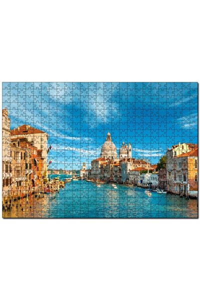 Genel Markalar Italya Venedik Büyük Kanal 120 Parça Puzzle Yapboz Mdf (ahşap)