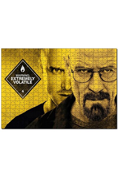 Cakapuzzle Breaking Bad Dikkat Yüksek Derecede Uçucu 255 Parça Puzzle Yapboz ...