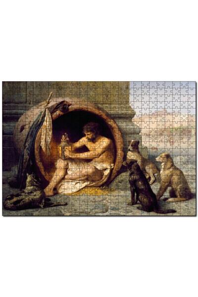 Cakapuzzle أحجية الصور المقطوعة للكلاب والبرميل من ديوجين مكونة من 120 قطعة (خشب)