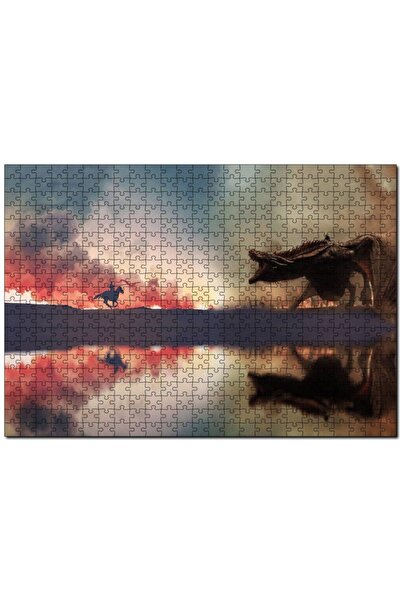 Cakapuzzle Game Of Thrones Ejderhayla Savaş 255 Parça Puzzle Yapboz Mdf (ahşap)