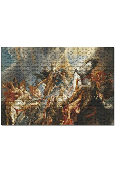 Cakapuzzle Yunan Mitolojisi Tanrı Tanrıça Görseli 120 Parça Puzzle Yapboz Mdf...