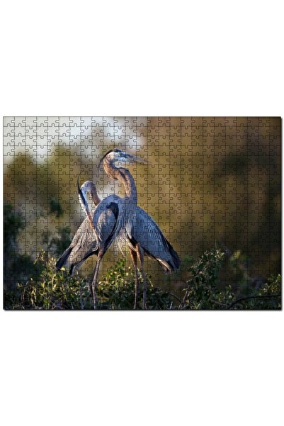 Cakapuzzle Cakasepetim Double Fisherman at Sunset 500 Piece Puzzle Jigsaw Mdf...
