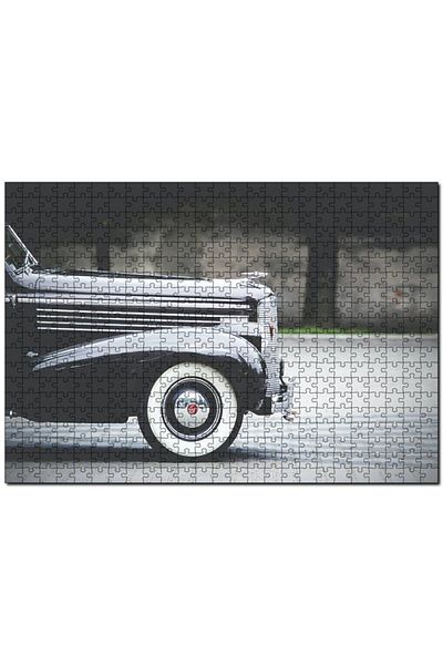 Cakapuzzle Antique Classic Car Front Right Detail 255 Piece Puzzle Jigsaw Puzzle Mdf (wood)