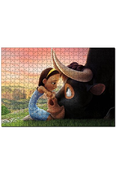 Cakapuzzle لغز الثور فرديناند والفتاة 120 قطعة MDF (خشب)