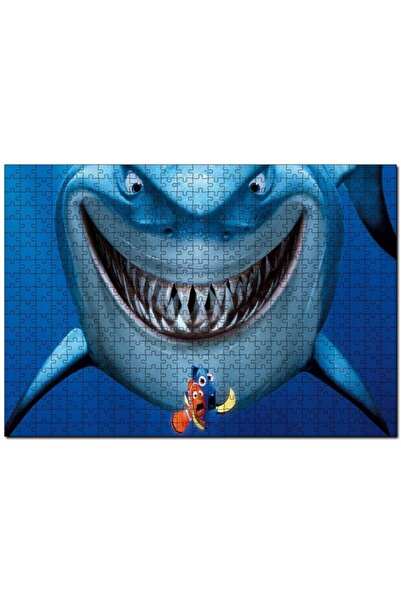 Cakapuzzle Kayıp Balık Nemo Köpek Balığı 255 Parça Puzzle Yapboz Mdf (ahşap)