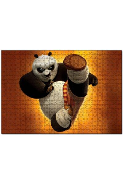 Cakapuzzle Kung Fu Panda 3 Kung Fu Sanatı 120 Parça Puzzle Yapboz Mdf (ahşap)