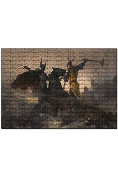 Cakapuzzle Game Of Thrones Savaşan Şövalyeler 500 Parça Puzzle Yapboz Mdf (ah...