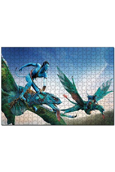Cakapuzzle Cakasepetim Avatar ve Ikranlar Görseli 500 Parça Puzzle Yapboz Mdf...