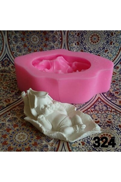 Genel Markalar 324. Sırtüstü Yatan Bebek Silikon Kalıp