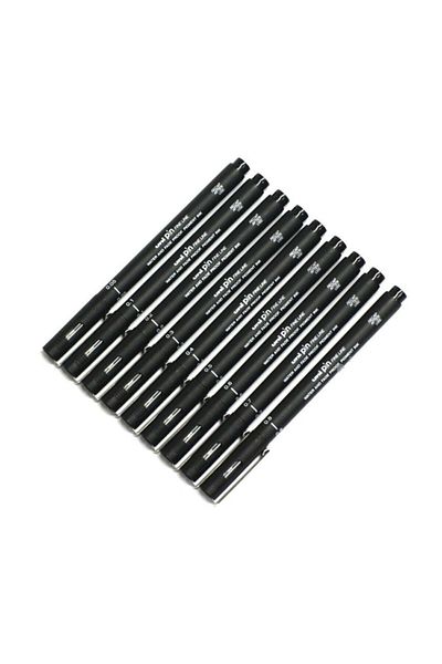 Uni Pin Technical Drawing Pen Set of 9
