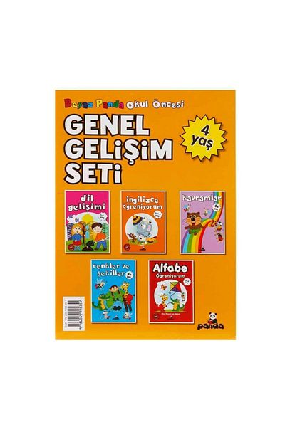 Beyaz Panda Yayınları Preschool General Development Set Age 4