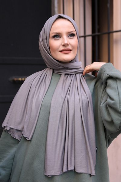 Stella Eşarp Women's Combed Cotton Shawl Soil