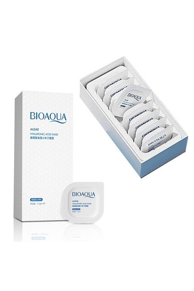 Bioaqua Seaweed and Hyaluronic Acid Pudding Masks Set of 8 7.5 Gr X 8 Pieces