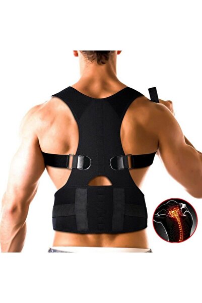 eryatex مشد رياضي مغناطيسي مضاد للحدب، مشد الخصر والكتف والظهر، مشد رقبة طبي