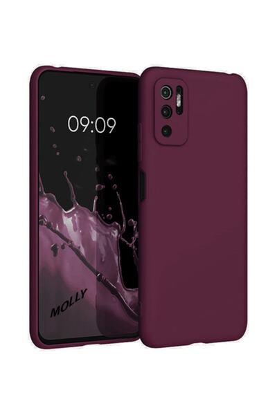 Molly Oppo A16 Uyumlu Mürdüm Guardian Mat Silikon Kılıf