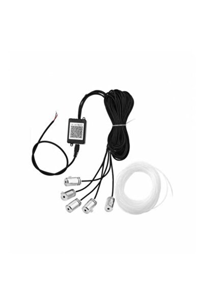 carlone Araç Içi Atmosfer Ambiyans Led Neon Ip Led Rgb App Kontrollü 5 Parça