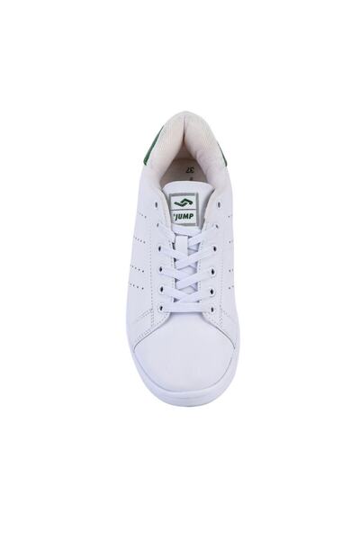 Jump White - Green Unisex Sneakers