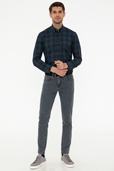 Pierre Cardin Petrol Erkek Gömlek G021GL004.000.1276397