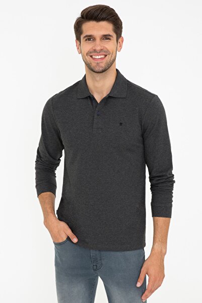 Pierre Cardin Antrasıt Melanj Erkek Sweatshirt G021GL082.000.1372124