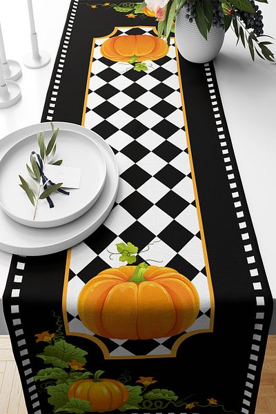 Nish & Royal Custom Design Digital Printed Runner