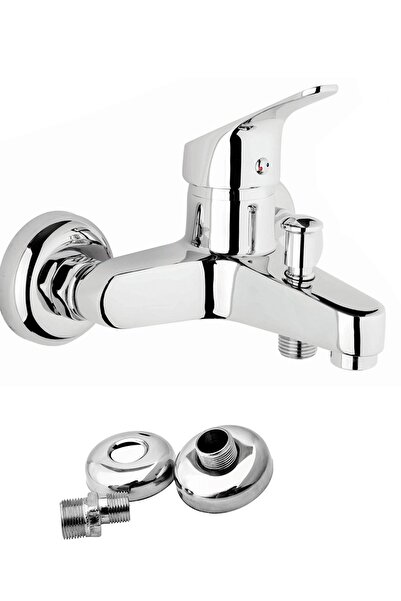 Romofy Premium Quality Mix Bathroom Shower Faucet Set with Hot Cold Inlet