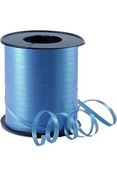 Happyland 1 Piece Metallic Blue Balloon String 300 Mx5 Mm Shiny Raffia Decoration Rabant