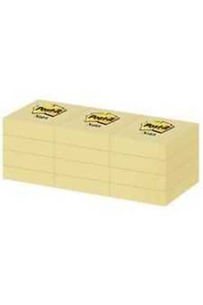 3M Post-it 653 Yellow Note Paper 38 Mm X 51 Mm 100 Sheets 3 Pieces