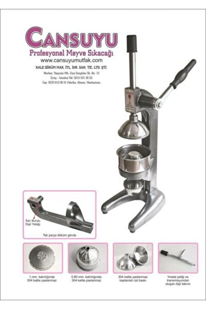 CANSUYU Profesyonel Meyve Sıkacağı