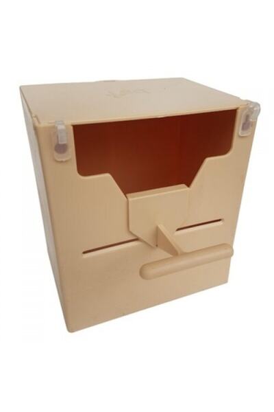 Genel Markalar Finch Plastik Yuvalik 9,5 X 14 X 13 ( Kahve V Agiz )