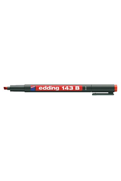 Edding Acetate Pen Permanent B Series 1-3 Mm Red 143 B