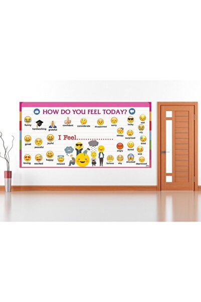 okul posterleri How Do You Feel Feeling Okul Posteri