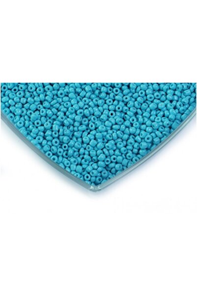 Prestij Boncuk 50 de grame de mărgele de nisip de culoare albastru cer 4 mm