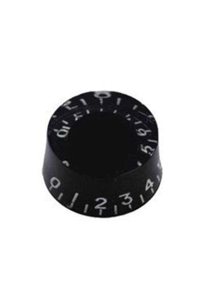 VALENCIA Les Paul Model Guitar - Button Head, Plastic, Black