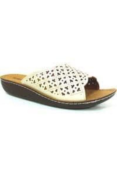 Muya Women's Cream Slippers 27156