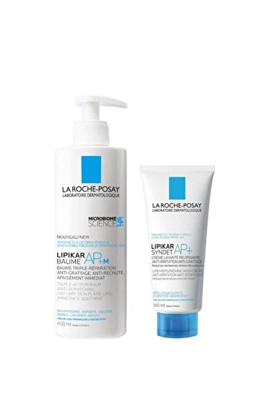 La Roche Posay Lipikar Baume Ap+m 400ml & Lipikar Syndet Ap+ 100 Ml Kofre Set
